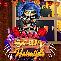 Ava Scary Hairstyles Game Cover