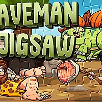 Caveman Jigsaw Game Cover