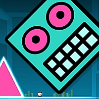 Geometry Dash: Mr Dubstep Game Cover
