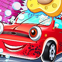  Kid car wash garage Game Cover