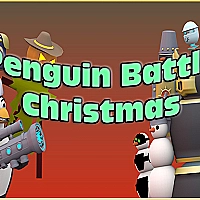 Penguin Battle Christmas cover