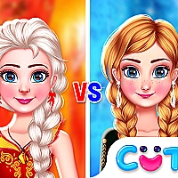 Sisters Ice Vs Flame Game Cover