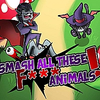 Smash all these f.. animals Game Cover