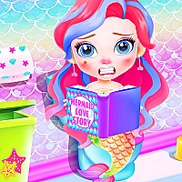 Baby Mermaid Carings Game Cover