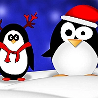 Christmas Penguin Puzzle Game Cover