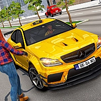 City Taxi Simulator Game Cover