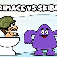 Grimace Versus Skibidi Game Cover