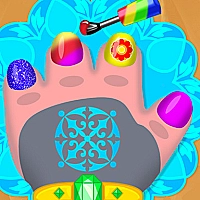 Nail Salon For Animals Game Cover