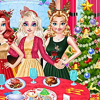 Princess Perfect Christmas Party Prep Game Cover