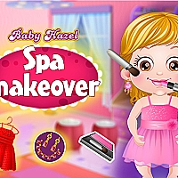 Baby Hazel Spa Makeover Game Cover