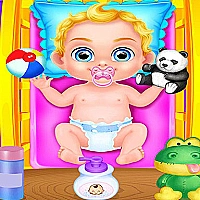 Babysitter and Baby Care Game Cover