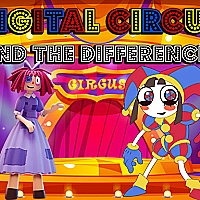 Digital Circus Find The Differences Game Cover