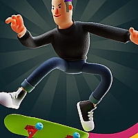 Longboard Crasher Game Cover