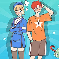 Meet My Girlfriend Puzzles Game Cover