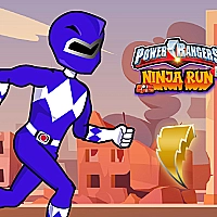 Power Rangers Ninja Run Game Cover