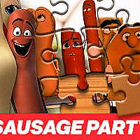 Sausage Party Jigsaw Puzzle Game Cover