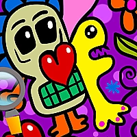Abstraction Find 5 Differences Game Cover