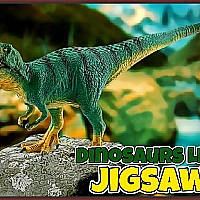 Dinosaurs Life Jigsaw cover