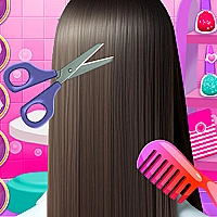 Hair Salon Dress Up Girl Game Cover