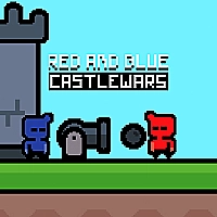 Red and Blue Castlewars Game Cover