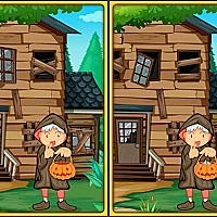 Spot The Differences Halloween Game Cover