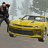 Suburbs Zombie Driving Game Cover