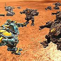 Mech Battle Simulator Game Cover