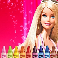 Barbie Coloring Game Cover