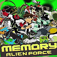Ben 10 Match 3 Cards Alien Force Game Cover