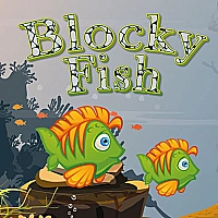 Blocky Fish Game Cover