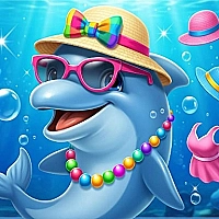 Dolphin Dress Up Game Cover