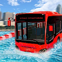 Extreme Water Floating Bus Game Cover