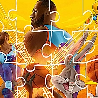 Space Jam Jigsaw Game Cover
