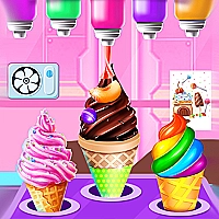 Yummy Waffle Ice Cream Game Cover